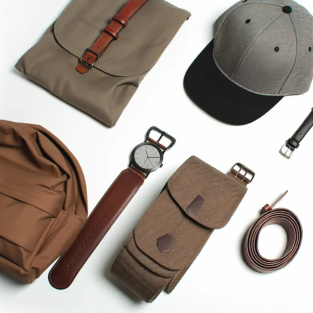 Męskie akcesoria casual – paski, czapki i torby